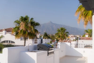 Beachside 3-Bedroom Duplex Penthouse with Panoramic Sea Views, Jacuzzi & Scandinavian Elegance