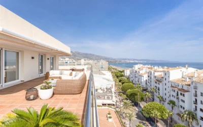 One-of-a-Kind Luxury Penthouse with Panoramic Sea Views in Puerto Banús