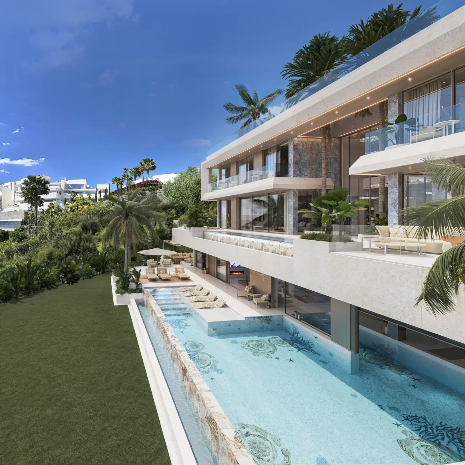OCHO DE ORO – Eight Bespoke Versace Home Villas in Nueva Andalucía, Marbella – photo 21