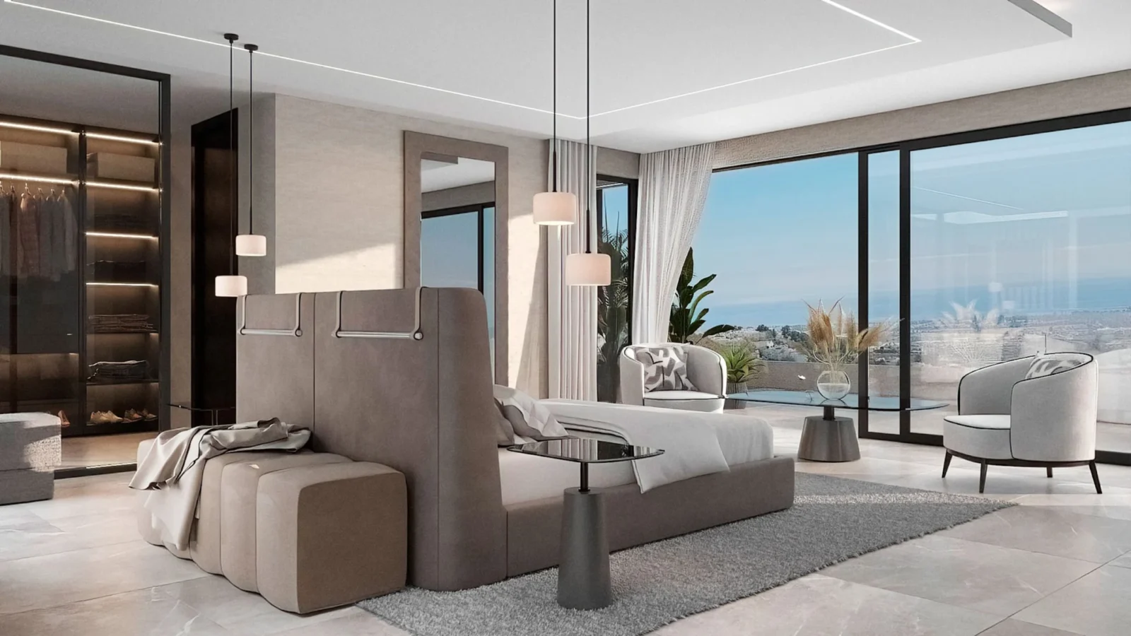 Contemporary 6 Bedroom Villa with Panoramic Sea Views in El Madroñal, Benahavís – photo 16