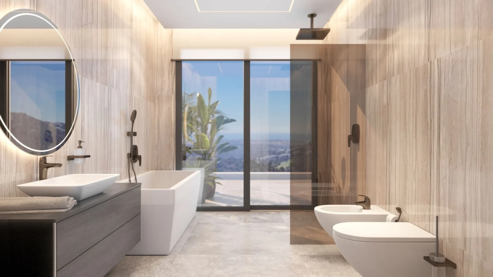 Contemporary 6 Bedroom Villa with Panoramic Sea Views in El Madroñal, Benahavís – photo 14