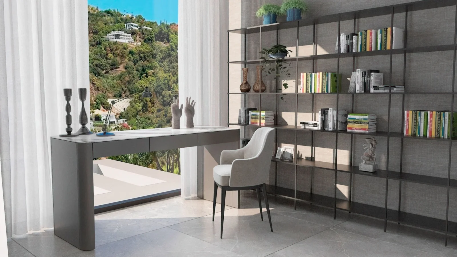 Contemporary 6 Bedroom Villa with Panoramic Sea Views in El Madroñal, Benahavís – photo 12