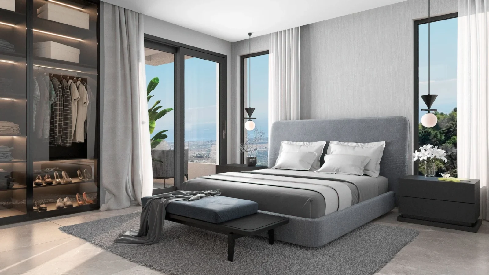 Contemporary 6 Bedroom Villa with Panoramic Sea Views in El Madroñal, Benahavís – photo 13