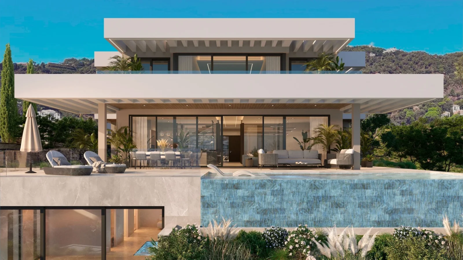 Contemporary 6 Bedroom Villa with Panoramic Sea Views in El Madroñal, Benahavís – photo 23