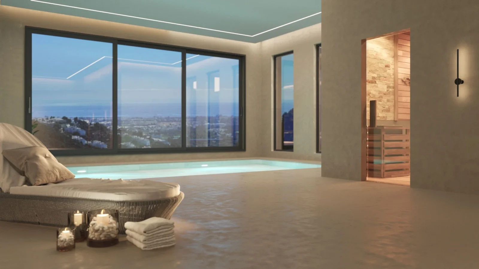 Contemporary 6 Bedroom Villa with Panoramic Sea Views in El Madroñal, Benahavís – photo 19