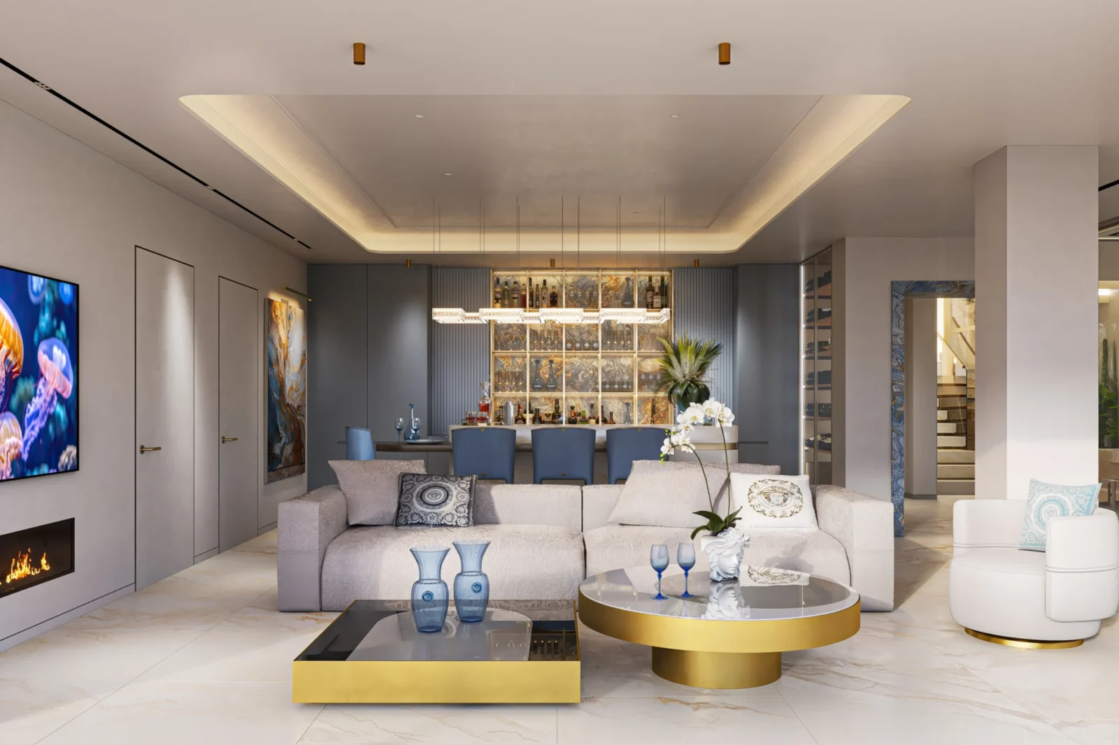 OCHO DE ORO – Eight Bespoke Versace Home Villas in Nueva Andalucía, Marbella – photo 10