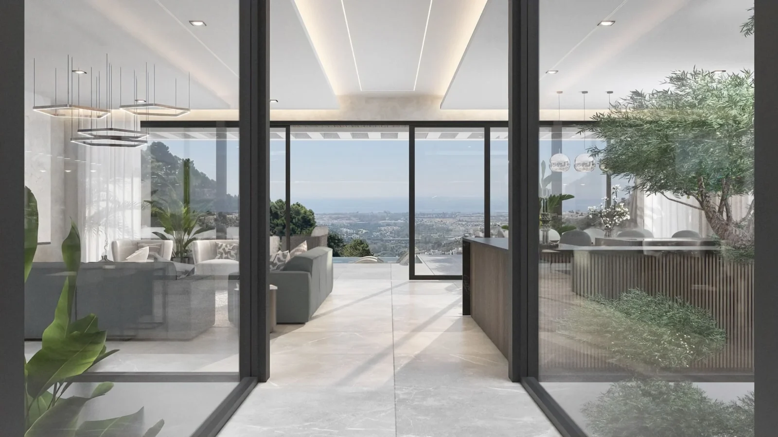 Contemporary 6 Bedroom Villa with Panoramic Sea Views in El Madroñal, Benahavís – photo 3