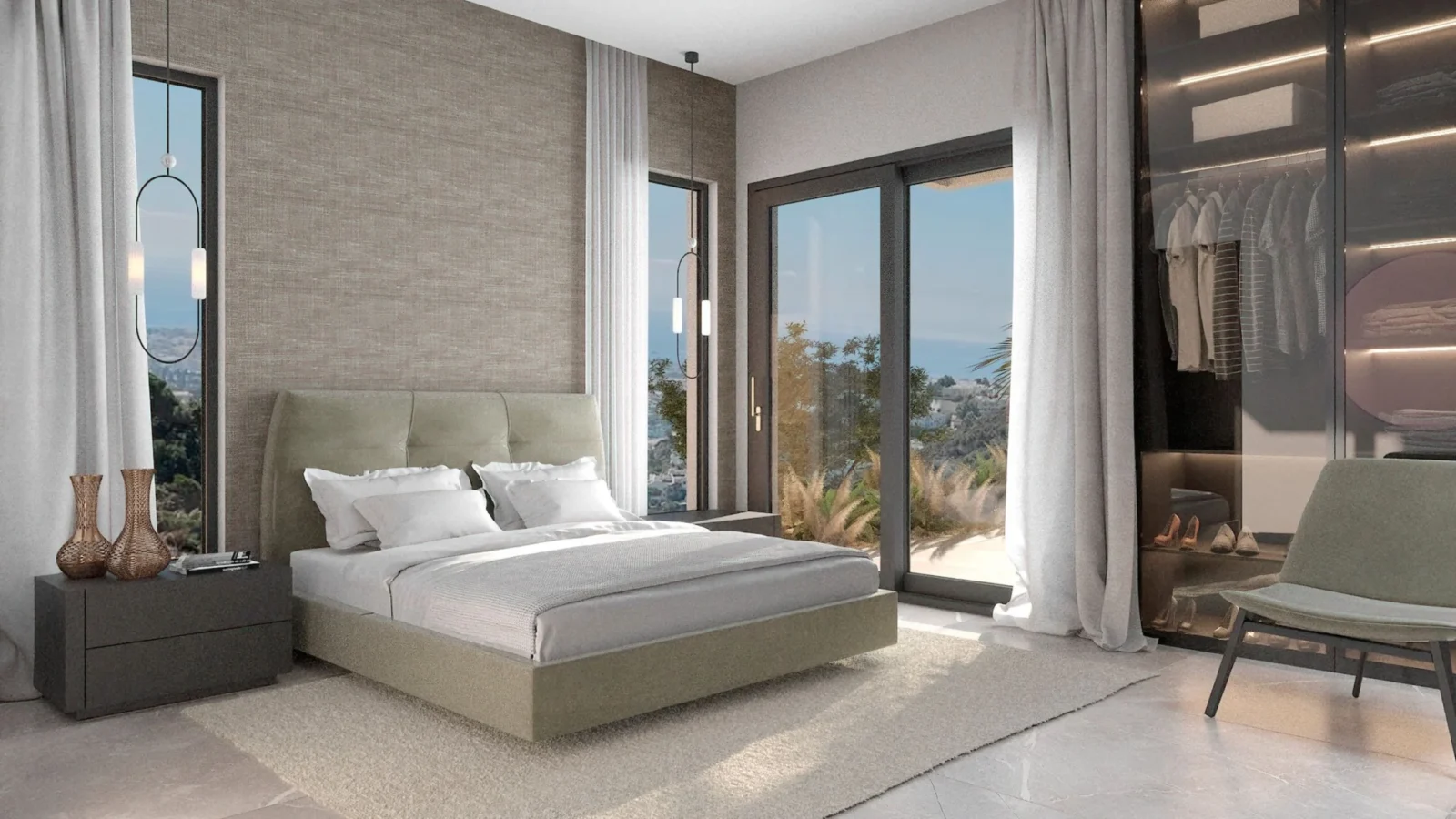 Contemporary 6 Bedroom Villa with Panoramic Sea Views in El Madroñal, Benahavís – photo 17